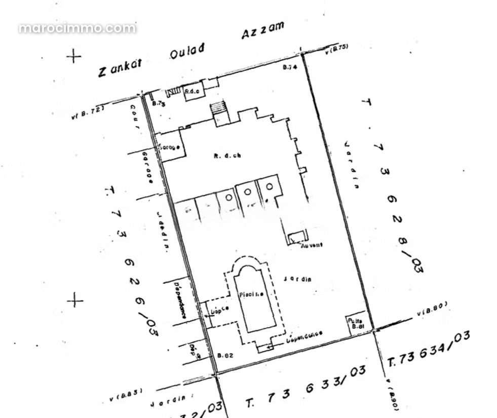 2,008 sqm plot for sale, Souissi, Rabat — Rabat