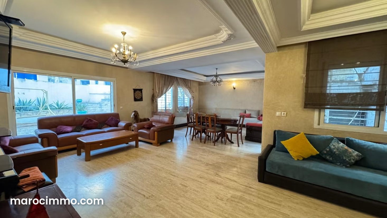 Spacious Apartment with Terrace in Mers Sultan, Casablanca — Casablanca