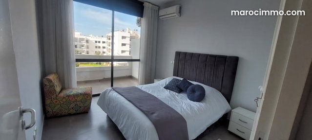 Appartement meublé à hay riad avec terrasse — 2