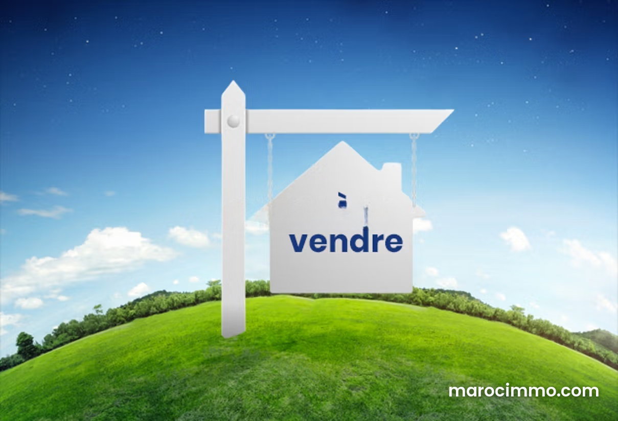 480 m² Plot in Riviera, Casablanca, 20 m Frontage, R3 Zoning — Casablanca