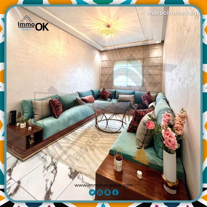 60 sqm apartment on the 8th floor in Tangier’s Marjane district — Tangier