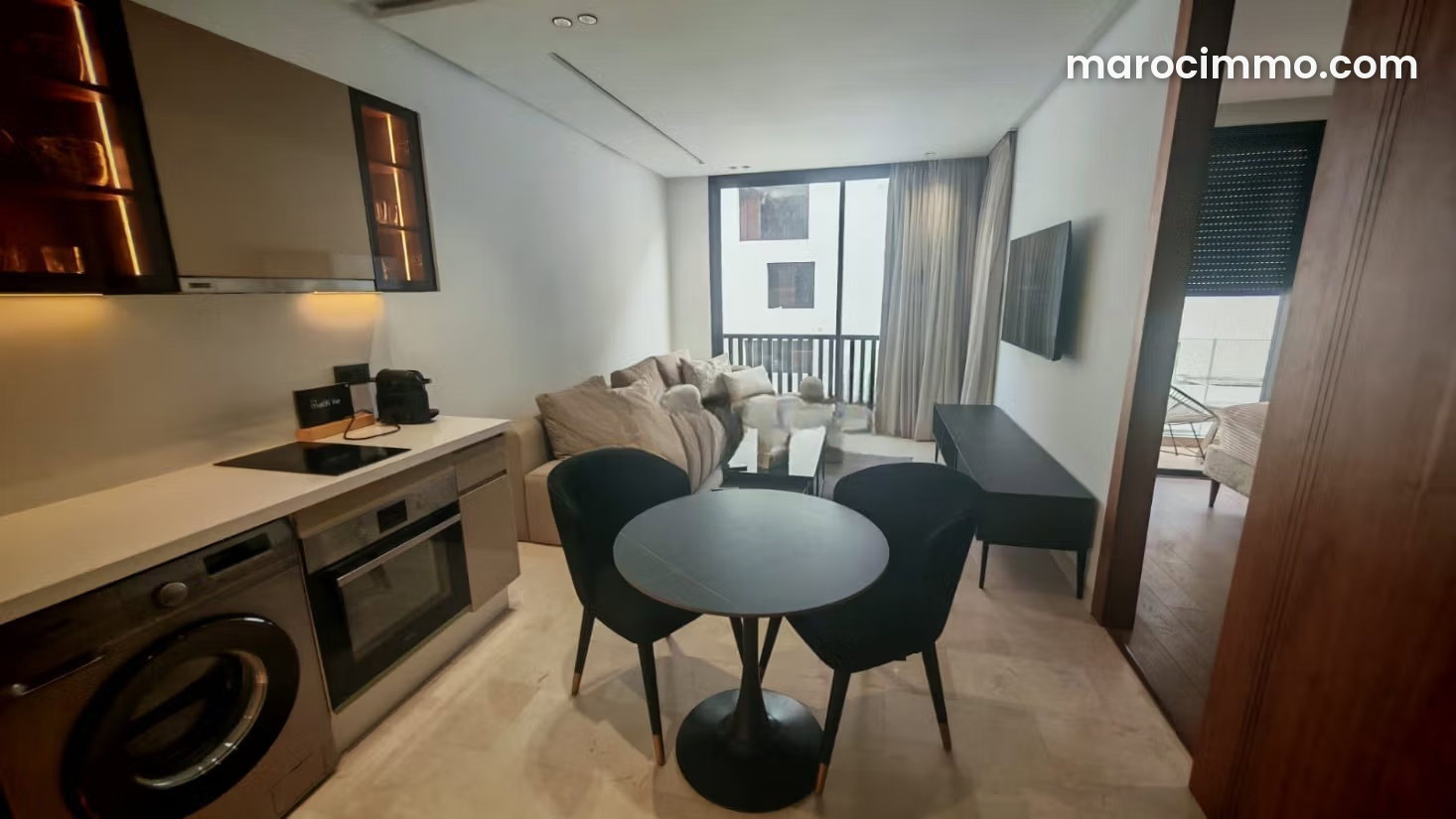 Furnished Apartment with Terrace in Les Princesses, Casablanca — Casablanca