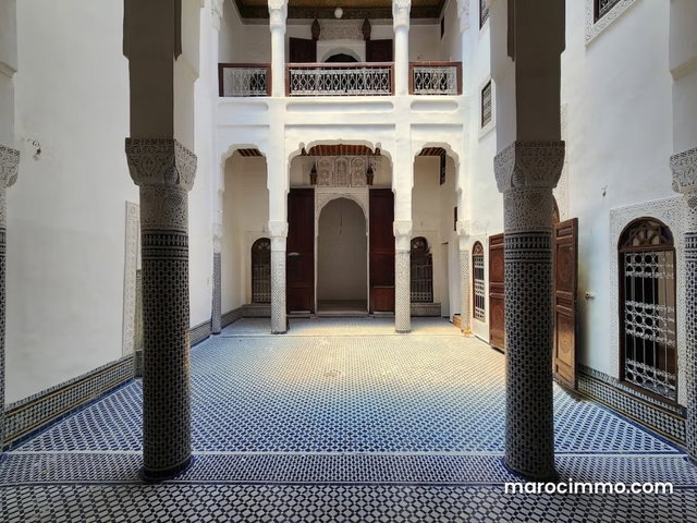 À VENDRE Riad exceptionnel au cœur de la Medina — 5