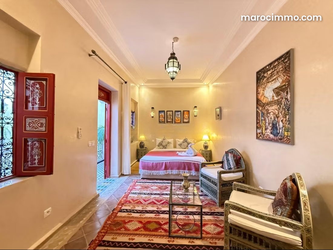 Characterful riad, 8 suites, Rahba Kedima, Marrakech — Marrakesh