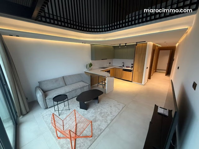 Studio Loft Moderne A louer – 98 m² – Palmiers — 4