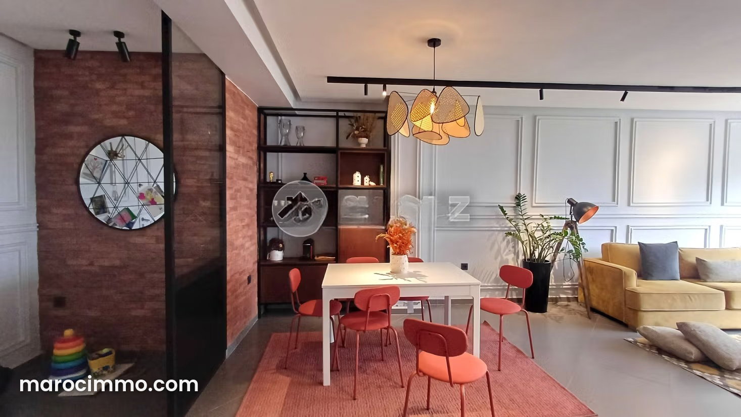 Appartement meublé 120 m², 3 chambres, Sidi Belyout, Casablanca — Casablanca
