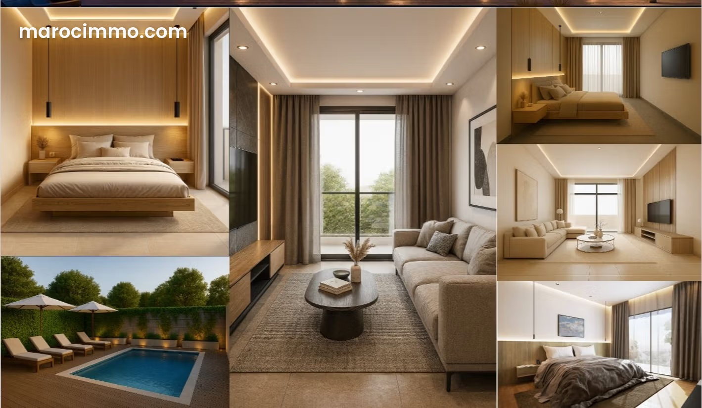 2-Bedroom Apartment with Swimming Pool, Semlalia, Marrakech — Marrakesh