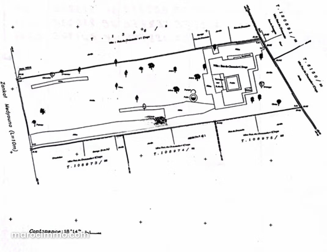 1,814 m² Land Plot in Aviation, Rabat — Ideal for Property Development — Rabat