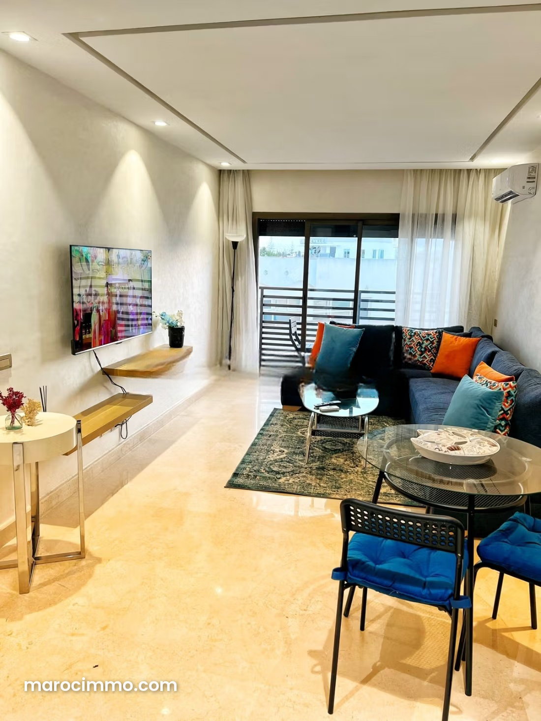 Furnished apartment for rent in Franceville, Casablanca — Casablanca
