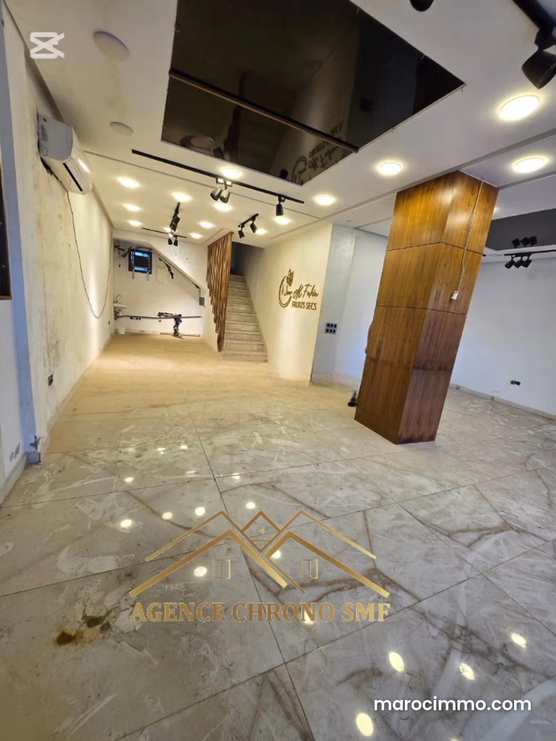 78 m² Commercial Premises in Founty, Agadir, Ready for Use — Agadir