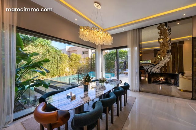Villa de luxe meublée à vendre – Agdal — 3