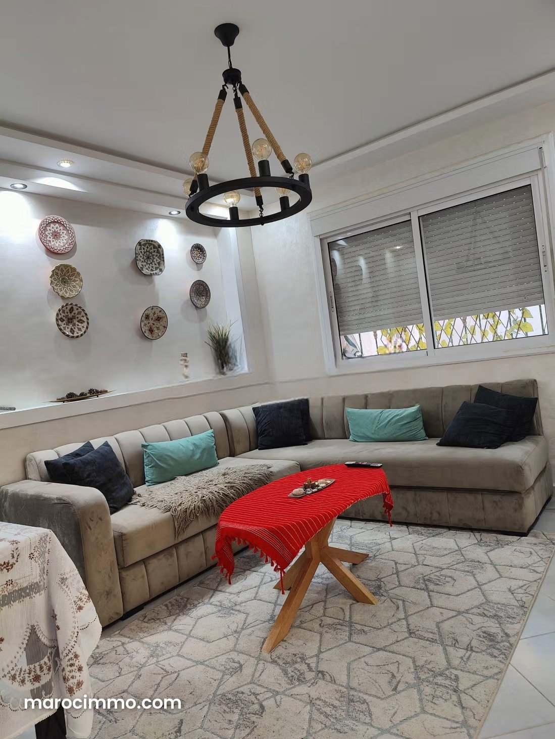 Furnished 90 m² Apartment for Rent in Mesnana, Tangier — Tangier