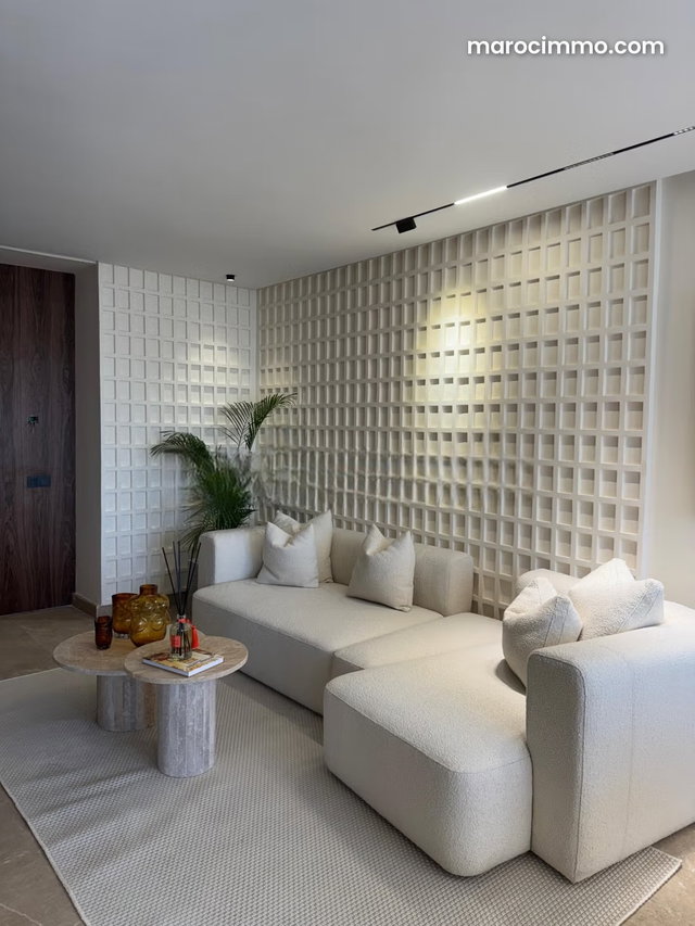 Bel appartement à vendre à Les princesses. 1 Pièce. Porte blindée, salon marocain — 4