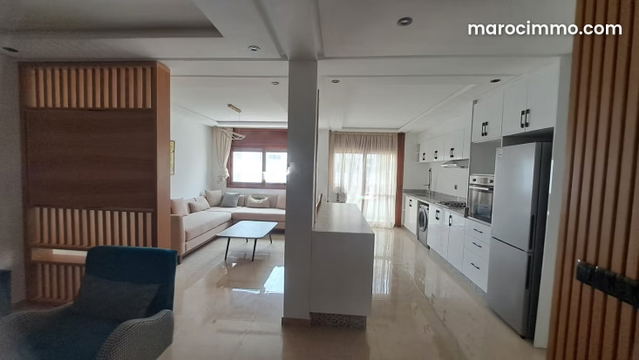 Magnifique appartement meublé à louer à l'Océan — Rabat