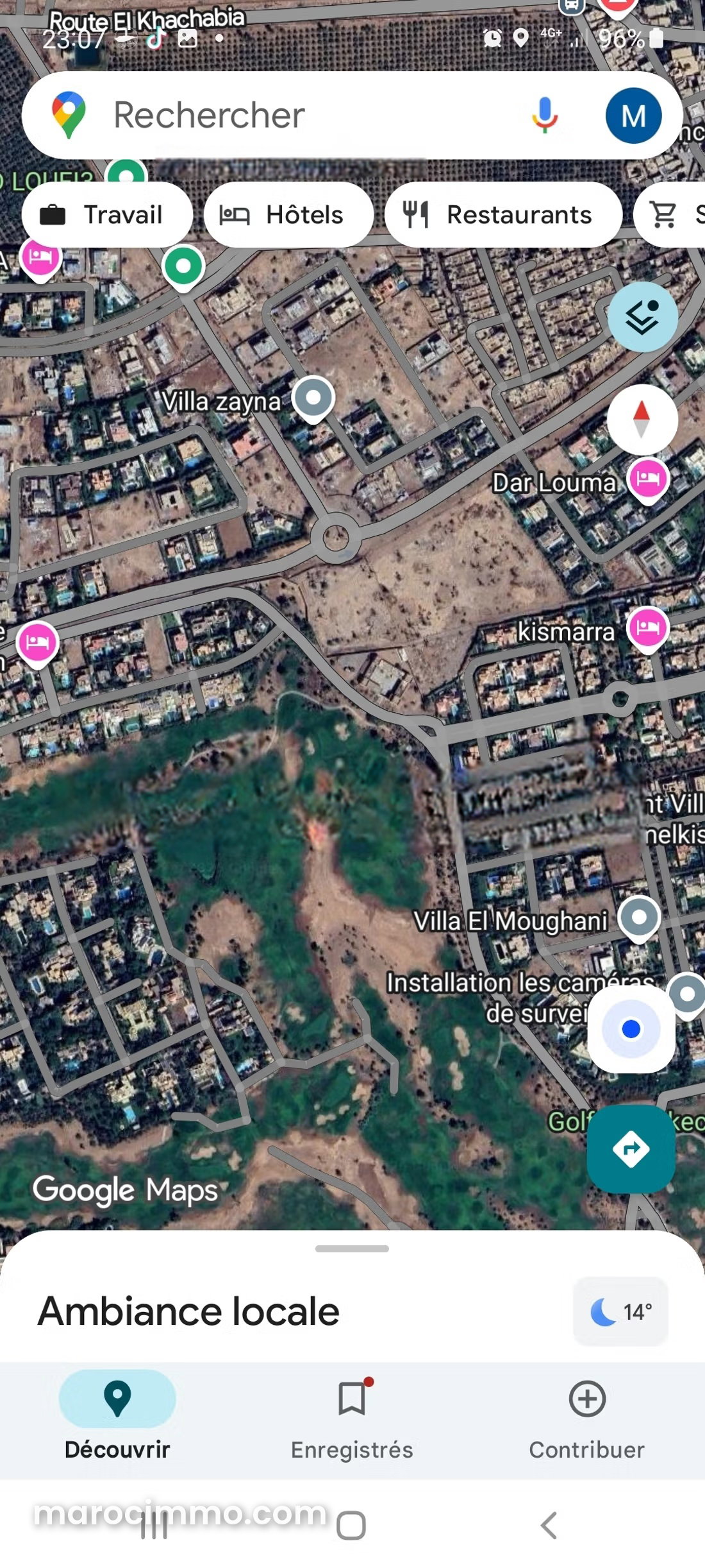 515 m² Plot with Golf Views in Amelkis, Marrakech — Marrakesh