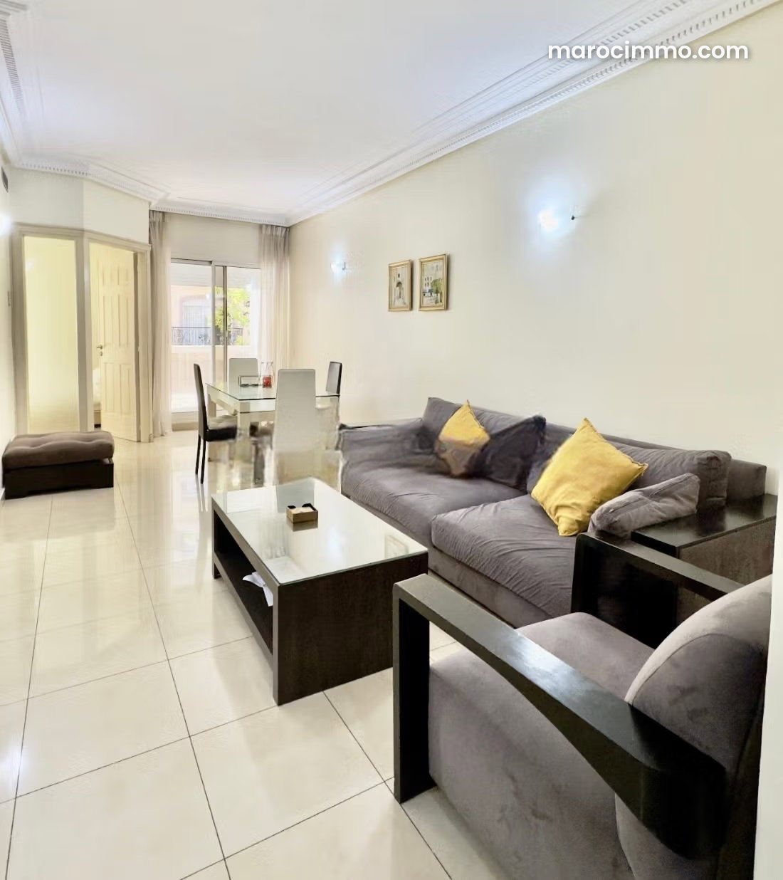Appartement meublé avec vue mer, Racine, Casablanca — Casablanca