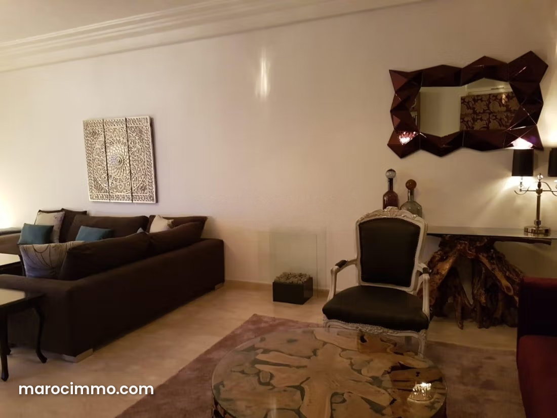 Furnished 170 sqm Apartment with Terrace in Anfa, Casablanca — Casablanca
