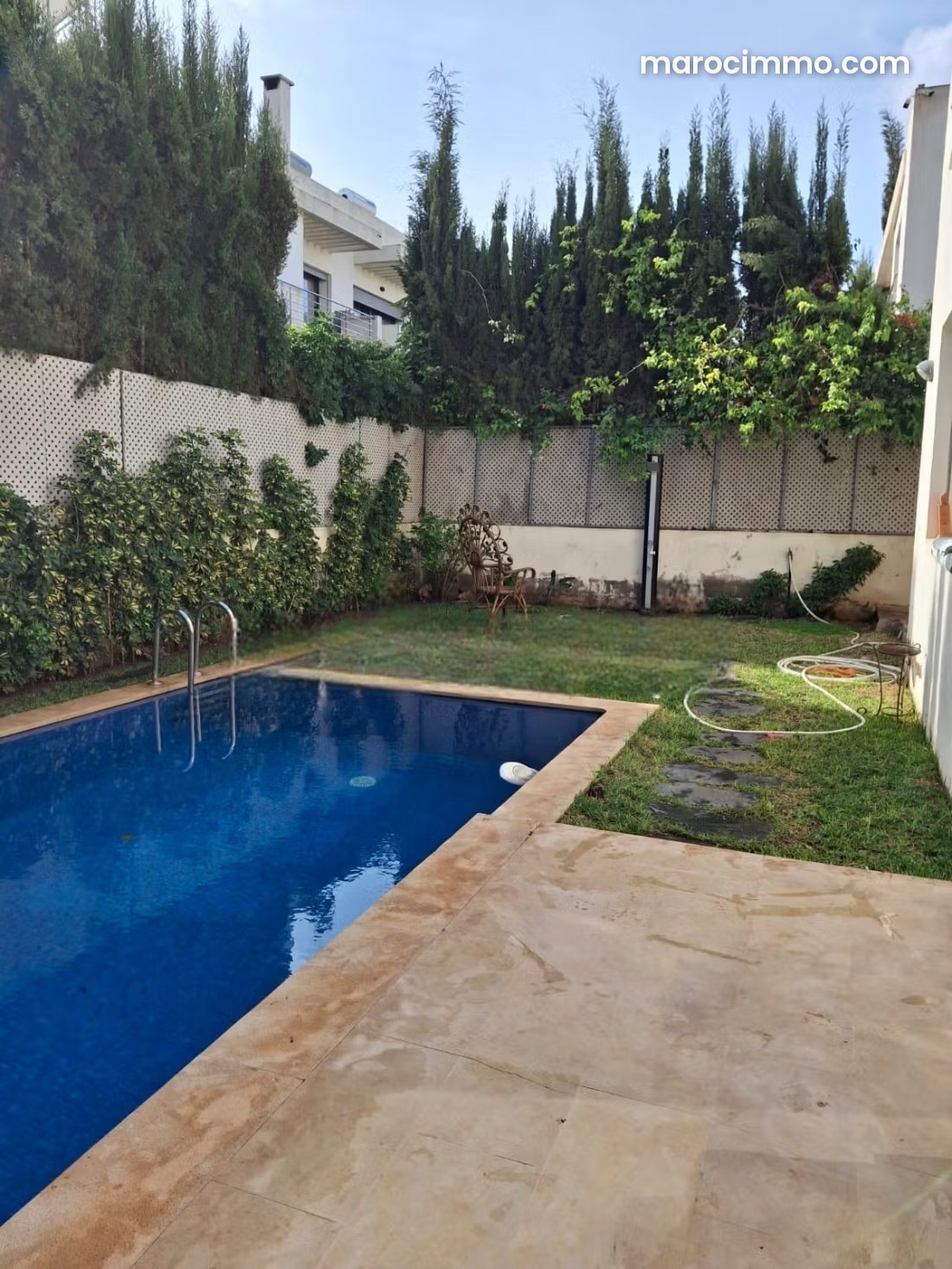 5-Bedroom Villa with Swimming Pool in Dar Bouazza, Gated Community — Dar Bouazza