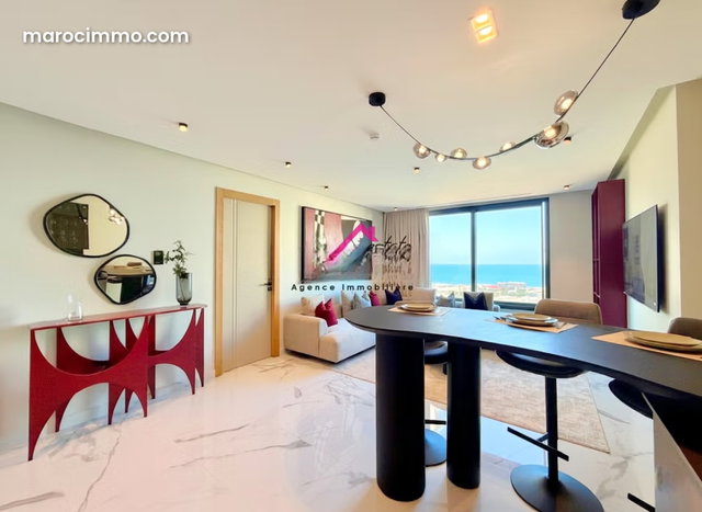 Location appartement 55 m² PLAYA Tanger ref: LZ813 — 2