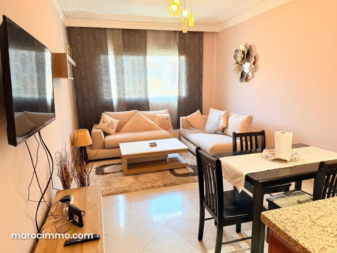 Furnished 1-Bedroom Apartment for Rent in Anfa, Casablanca — Casablanca