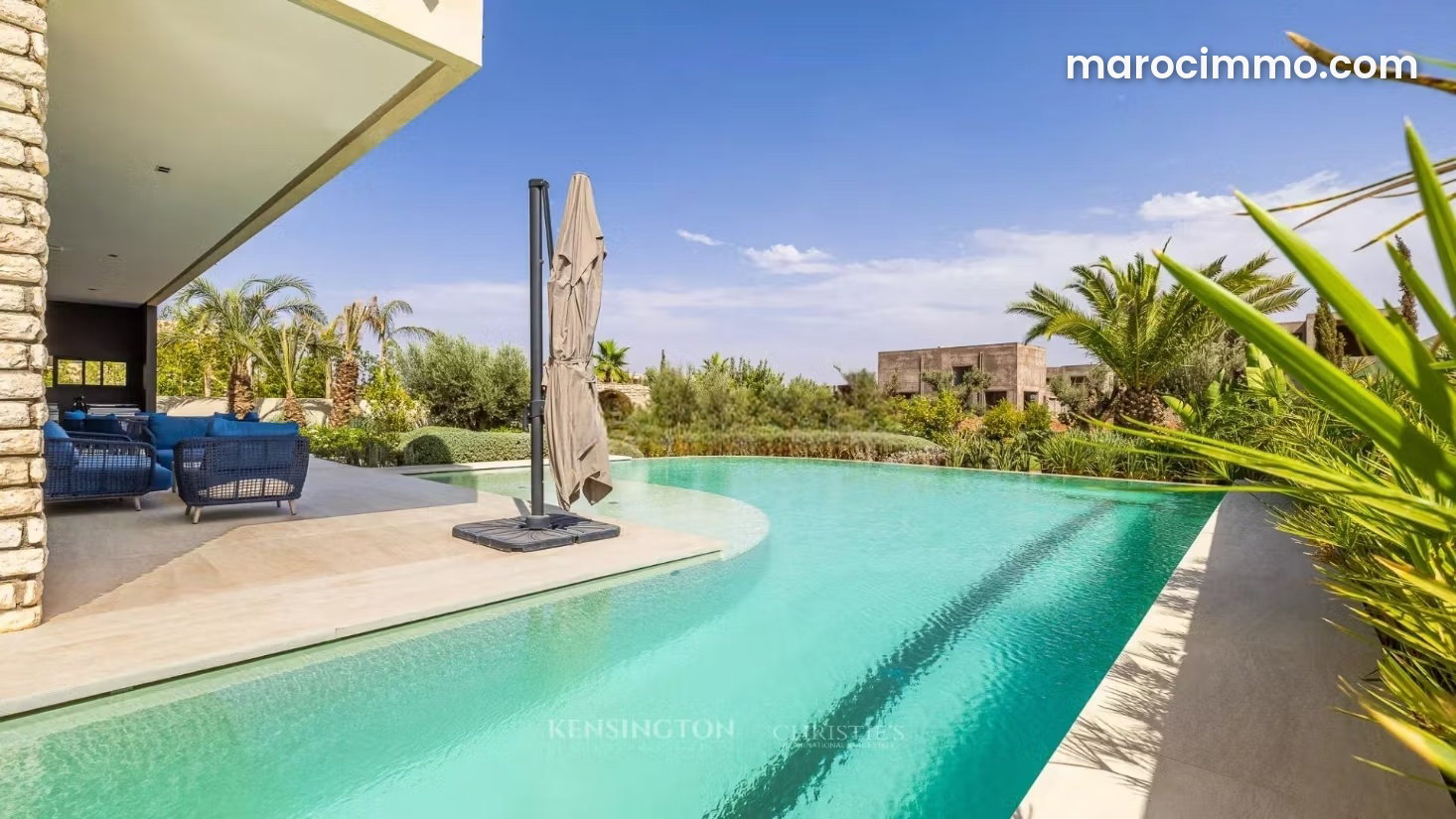 Prestigious 900 m² Villa with Golf Views and Pool, Amelkis Marrakech — Marrakesh