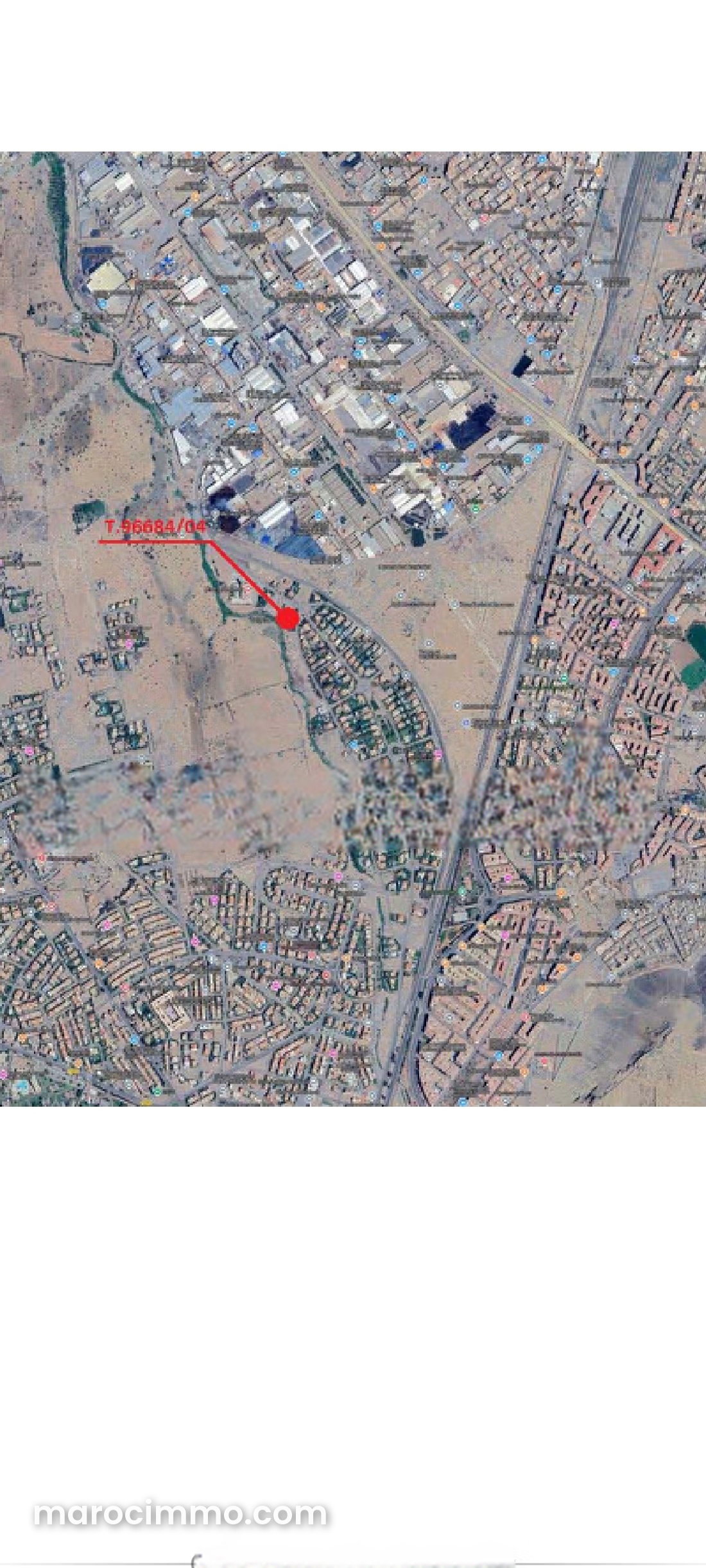868 m² Plot of Land for Sale in Hay Lalla Haya, Marrakech — Marrakesh