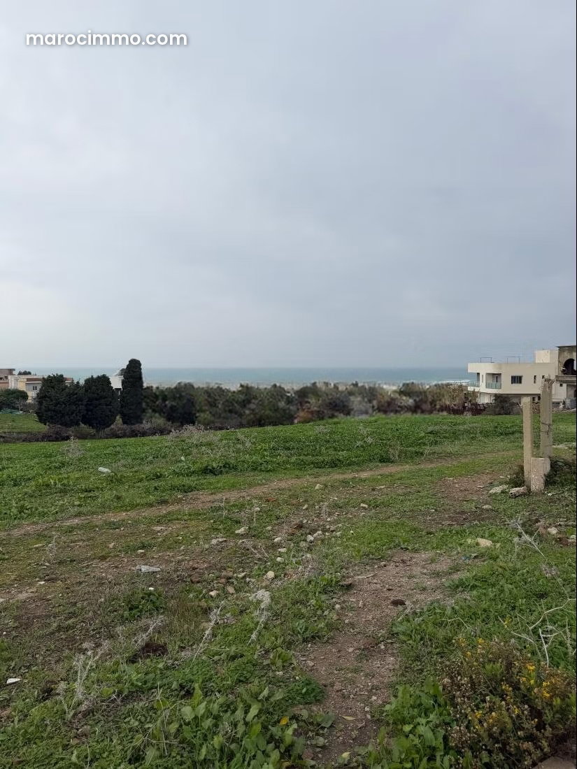 1,252 m² Sea-View Plot, Achakar, Tangier — Tangier