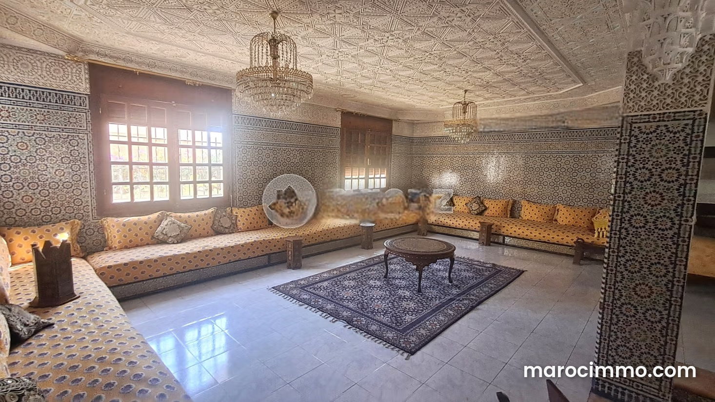 Villa 410 m² à rénover, Longchamps, Casablanca, 5 chambres — Casablanca