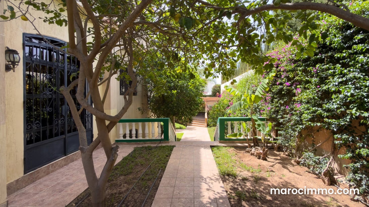 653 m² Villa on a 992 m² Landscaped Plot, Illigh, Agadir — Agadir