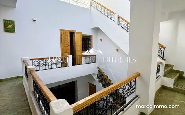 Riad avec terrasse et accès voiture – Derb Saboun — Marrakech