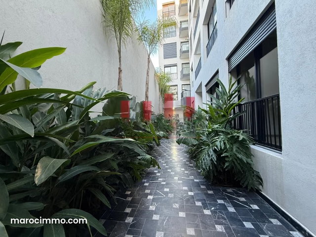 Louez cet appartement à Casablanca Finance City. Superficie 53 m². Meublé — 2