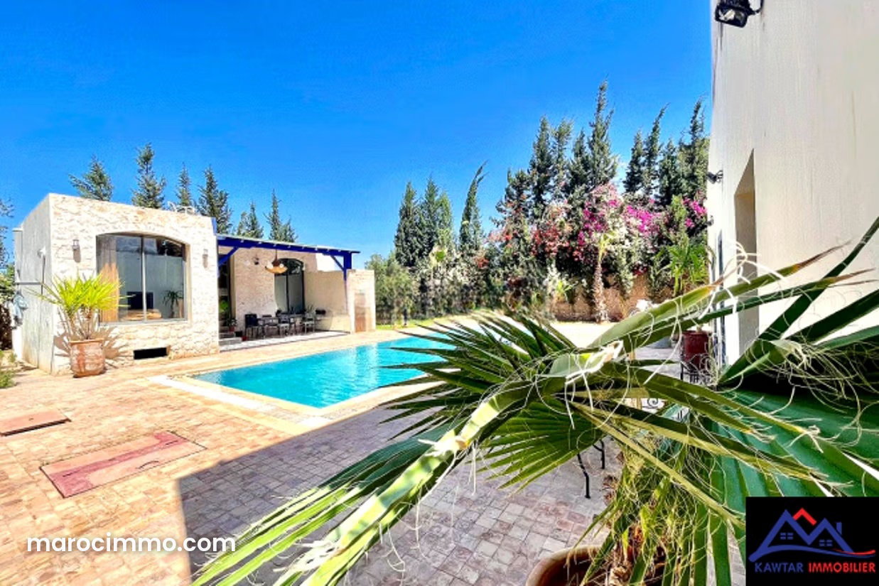Villa 12 chambres à louer à Idaougard, Essaouira, projet maison d'hôtes — Essaouira