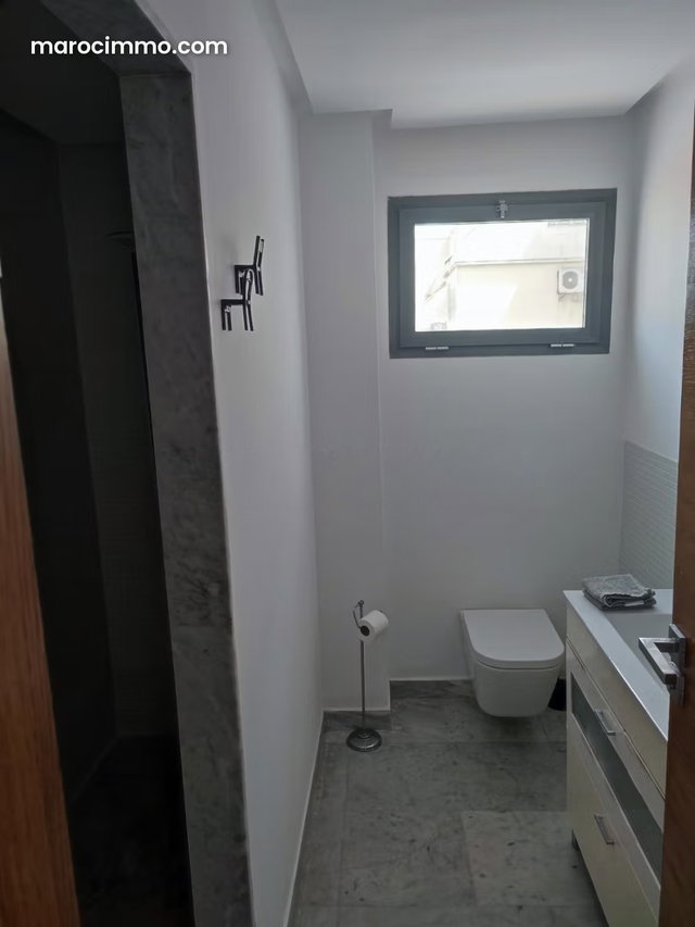 Très bel appartement en location à Maârif Extension. Surface totale 56 m². Meublé — 3
