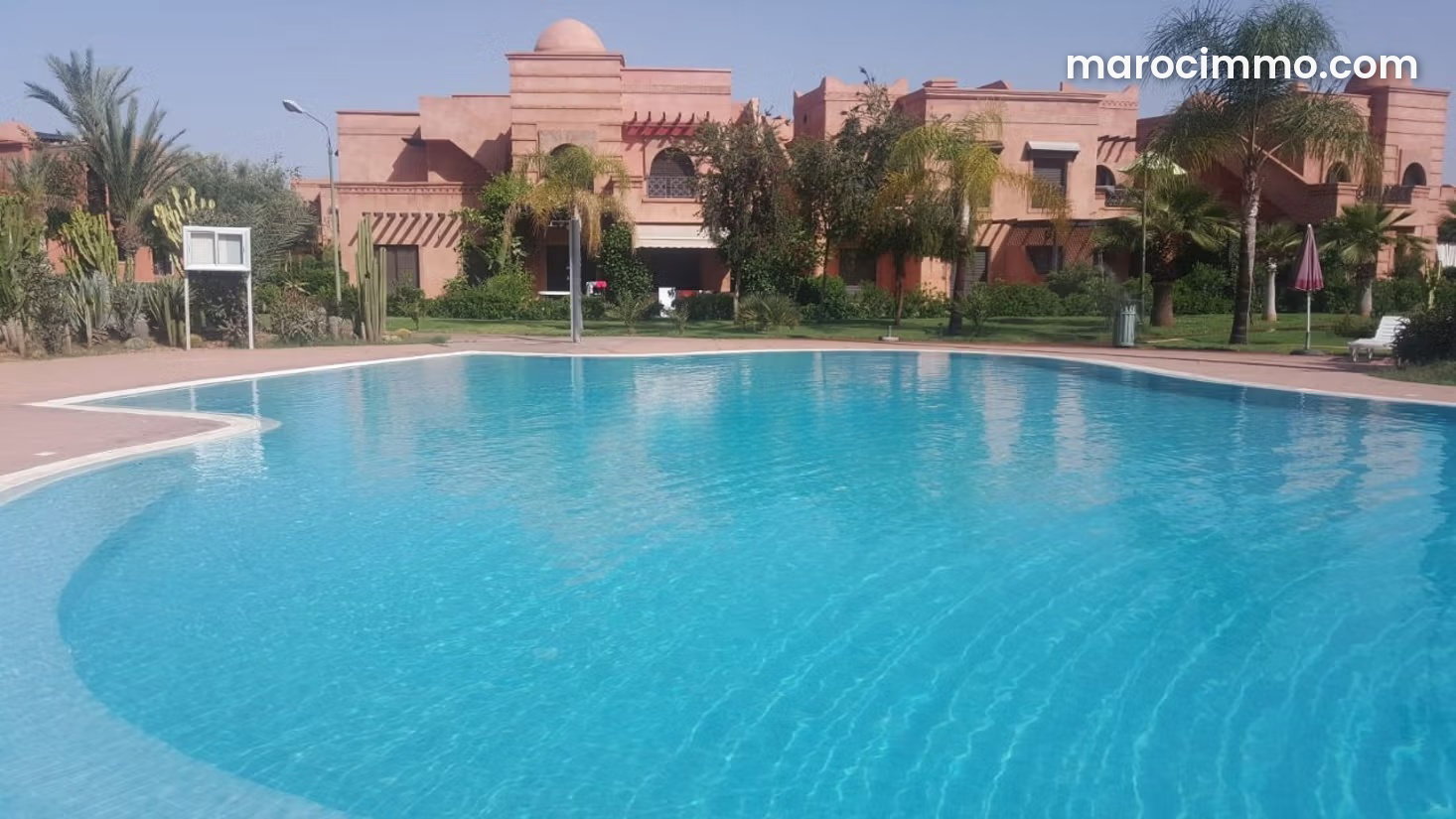 Appartement meublé 2 chambres avec jardin, Route de Fès, Marrakech — Marrakech