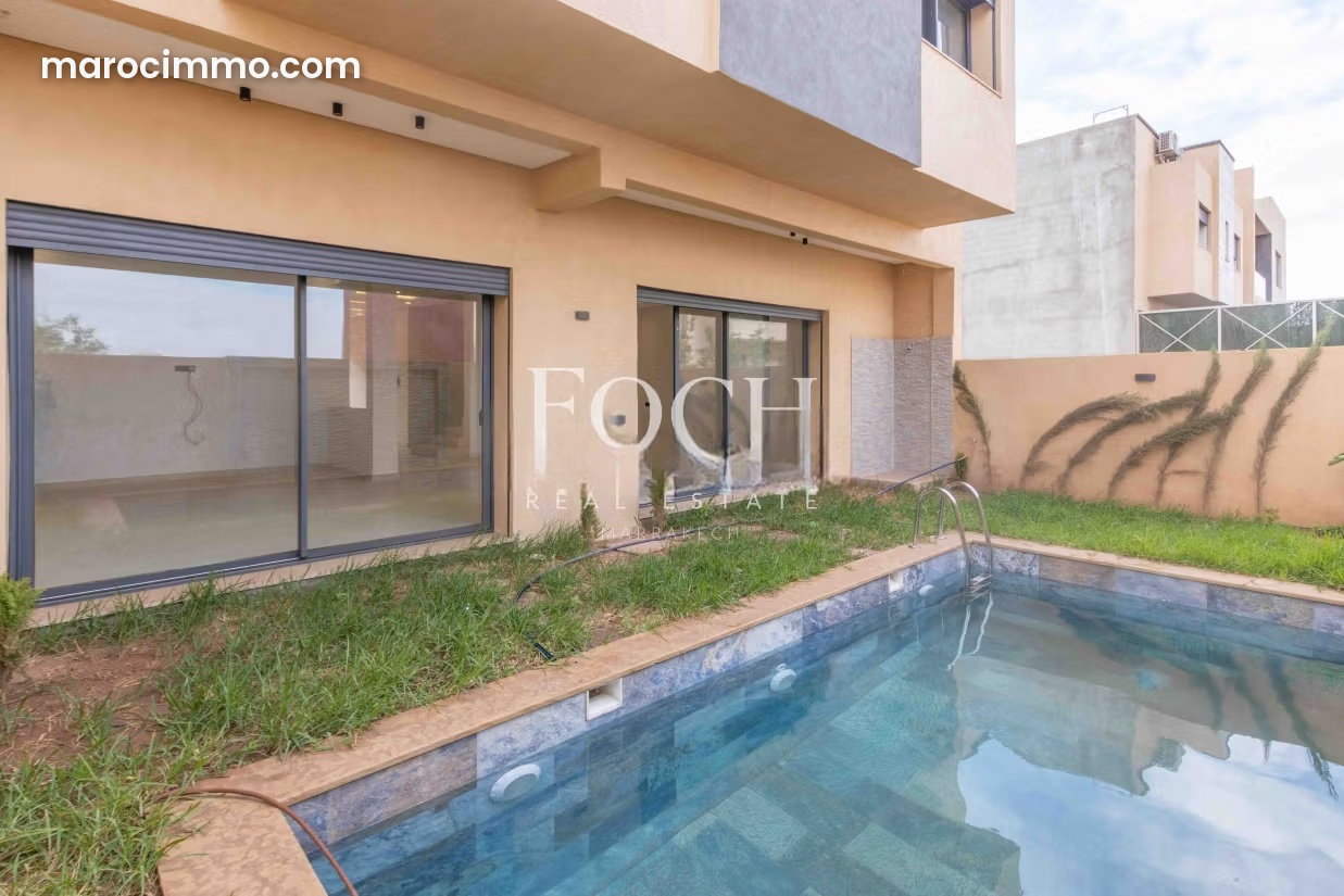 Villa moderne 300 m², piscine et jardin, Agdal, Marrakech — Marrakech