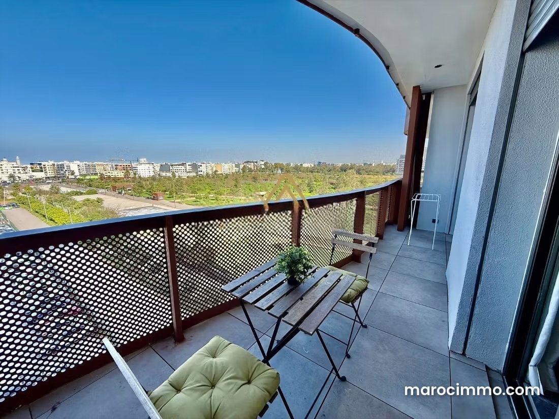 Furnished 58 sqm apartment, Casablanca Finance City, MAD 10,000 — Casablanca