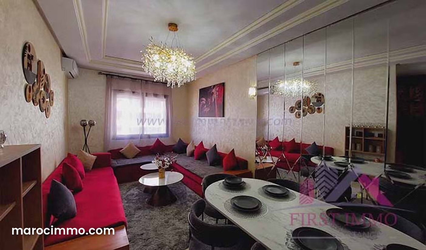 Furnished Apartment with Terrace in Malabata, Tangier — Tangier