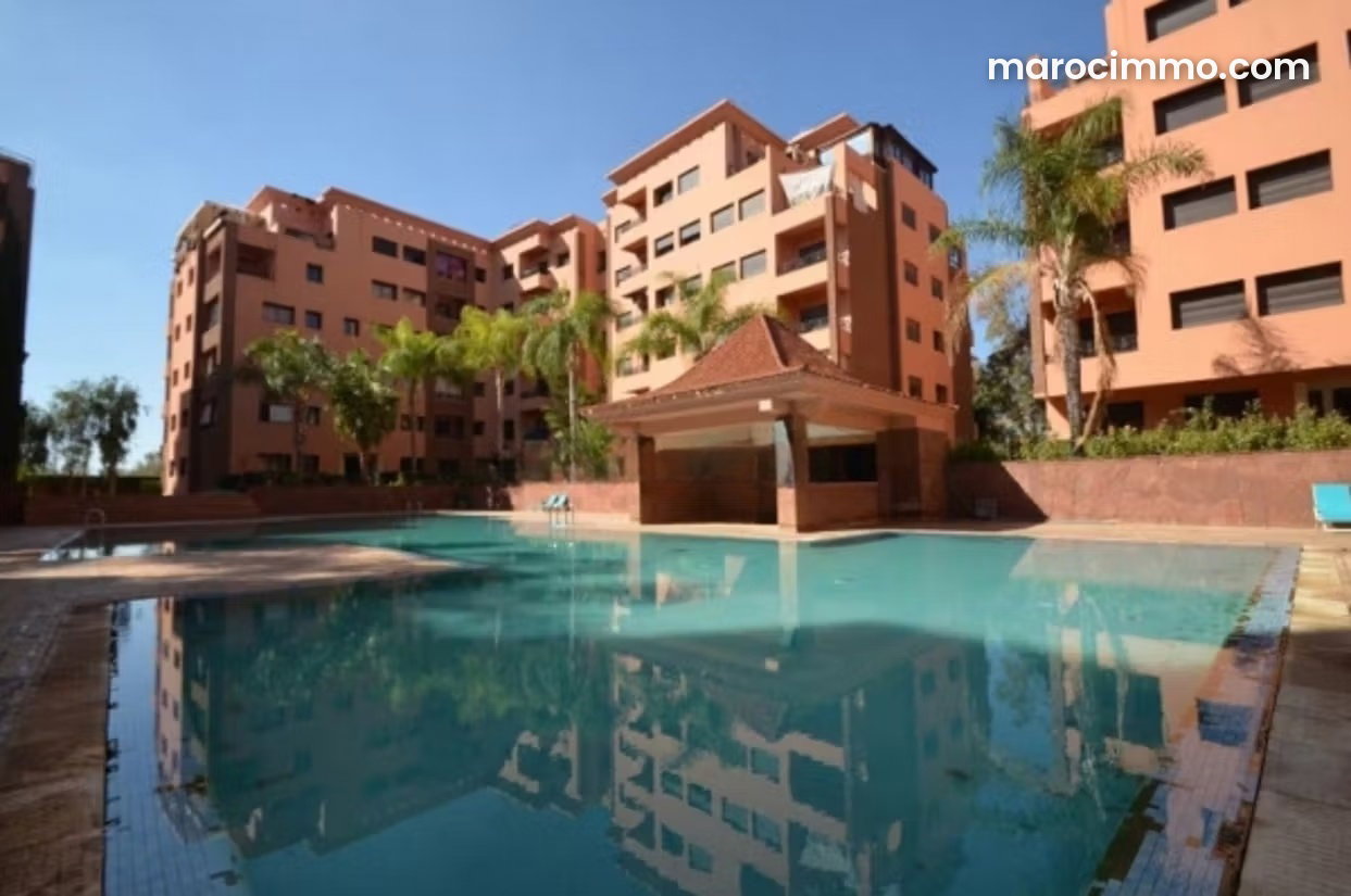 3-Bedroom Apartment with Pool, Hivernage, Marrakech — Marrakesh