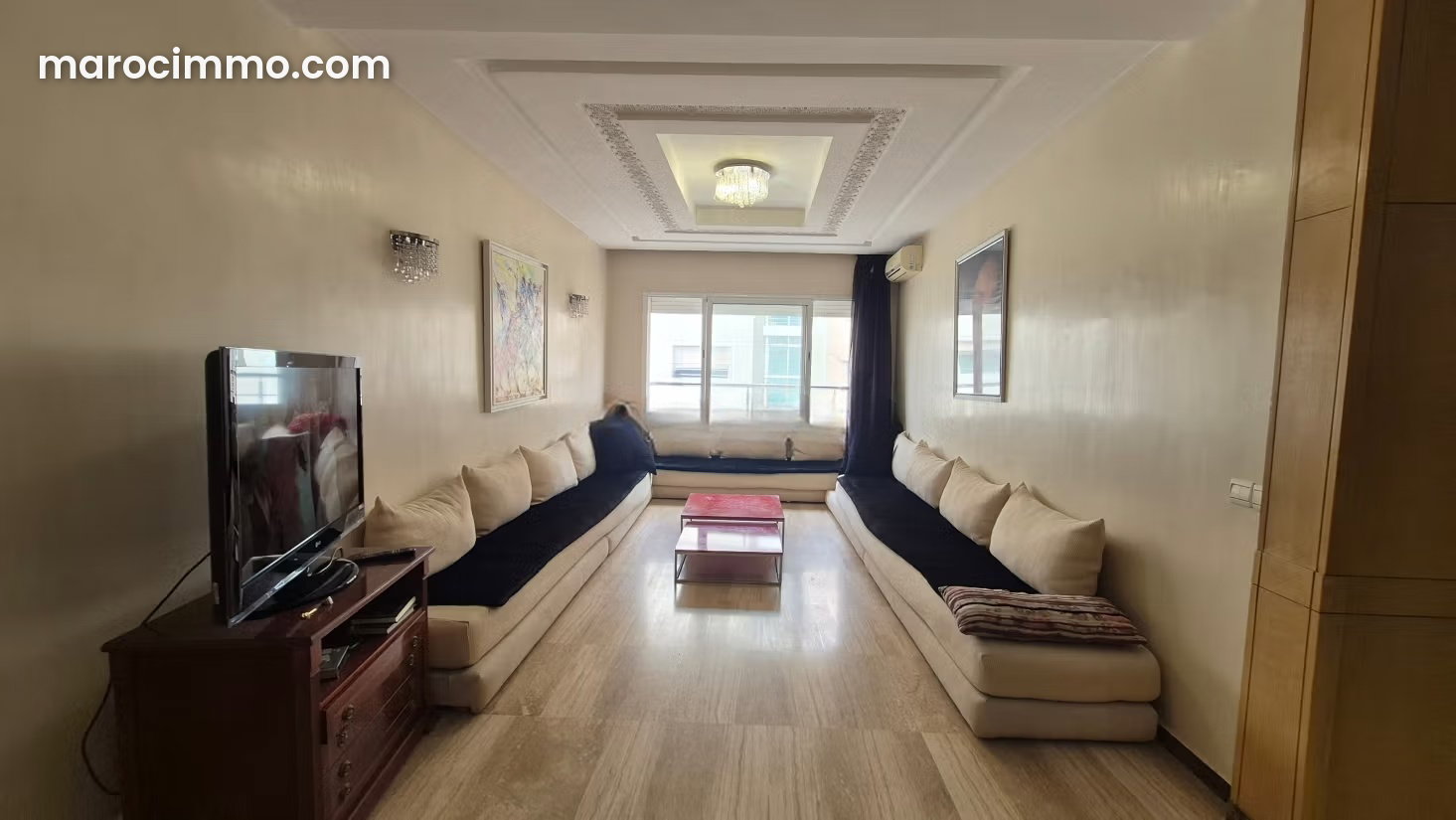 3-Room Apartment with Terrace and Garage, Val Fleuri, Casablanca — Casablanca