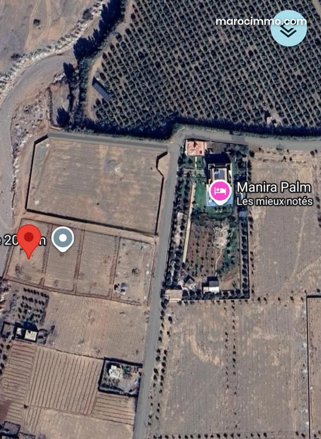 À Vendre – Terrain Titré de 2 000 m² sur la Prestigieuse Route de l’Ourika – 20 minutes de Marrakech — 2