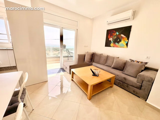 Meublé Neuf 2ch vue mer, terrasse Agadir Haut Anza — 2