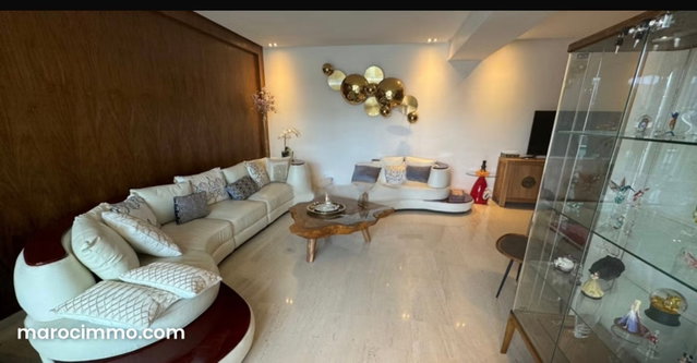 Superbe appartement à vendre à Ain Diab. Surface totale 130 m². Avec ascenseur — 5
