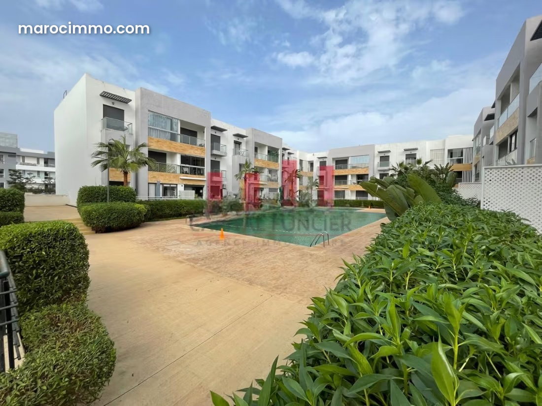 Appartement avec terrasse et piscine à Dar Bouazza — Dar Bouazza