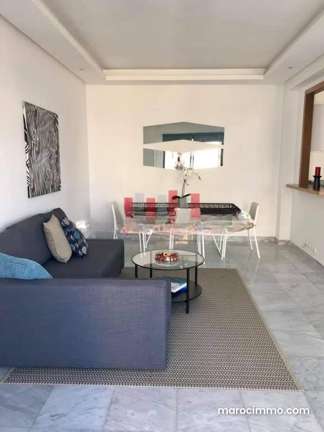Furnished apartment for rent in Maârif Extension, Casablanca — Casablanca