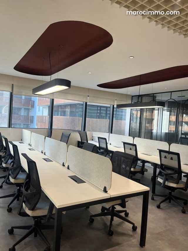 Bureau premium à louer – Casablanca 136m² — 2