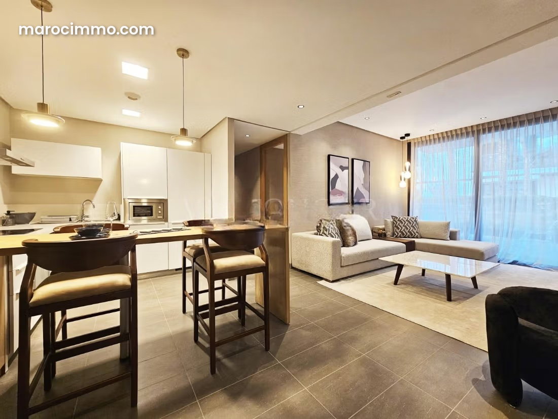 Brand-New Furnished Apartment with Garden, Aïn Diab, Casablanca — Casablanca