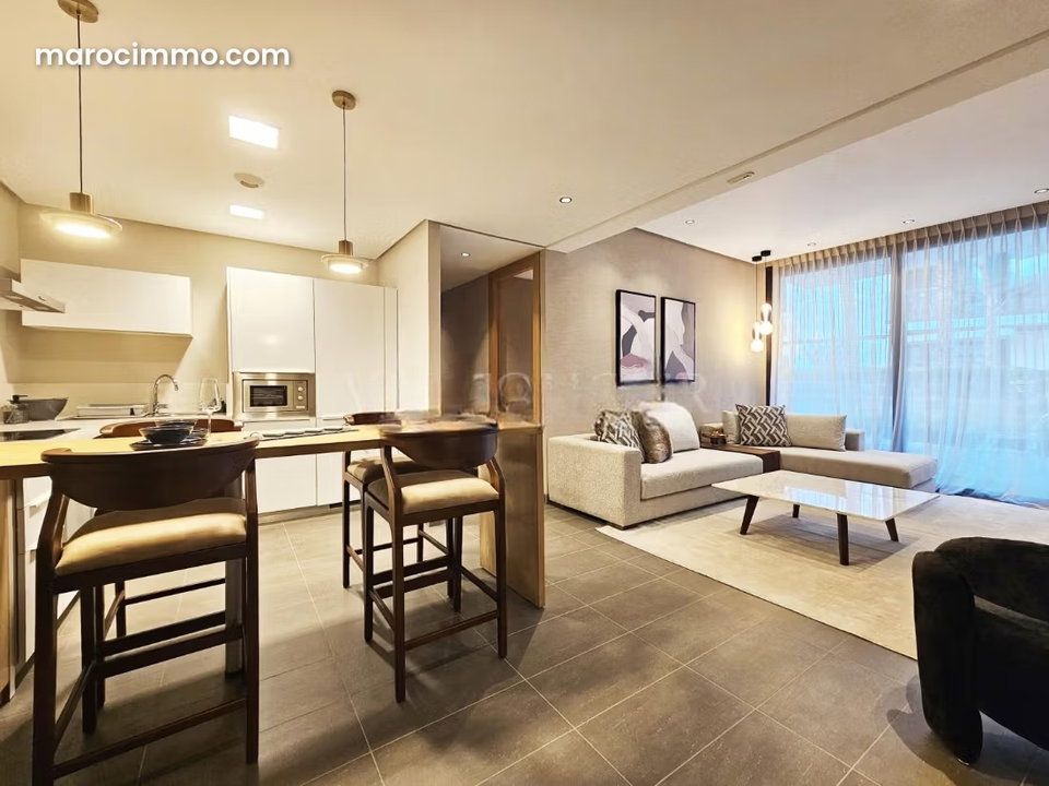 Location Très Beau Studio Meublé idéalement située Ain Diab, Casablanca