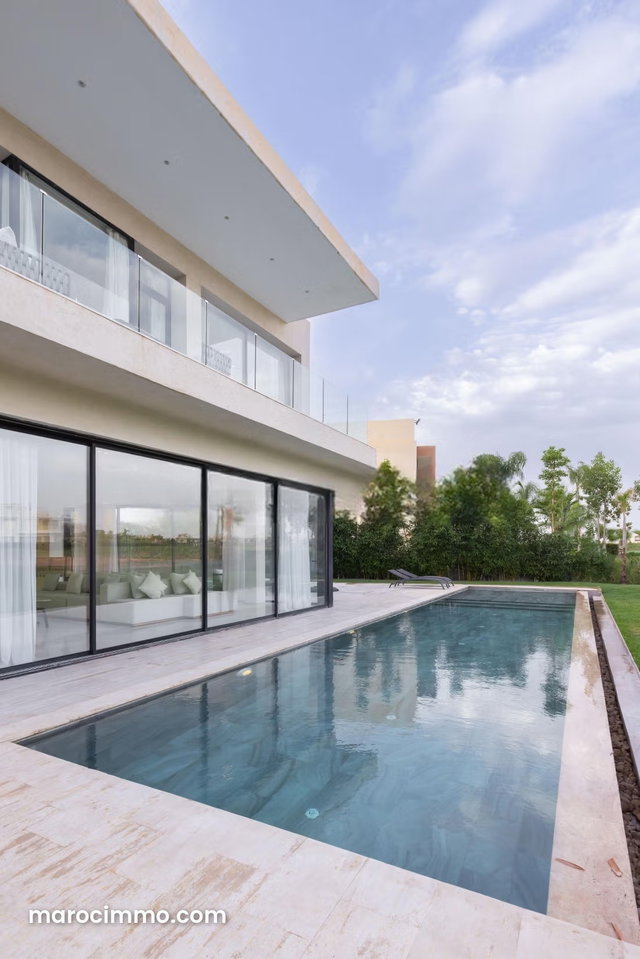 Superbe villa à louer Front golf sur la Route de Tahanaout — 2