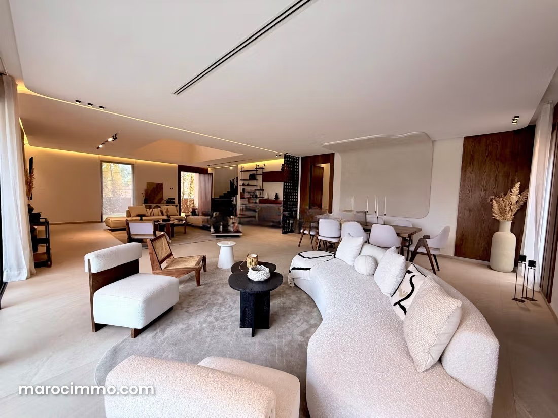 1,200 sqm Villa, 6 Bedrooms, Pool and Atlas Views, Ourika Road — Marrakesh