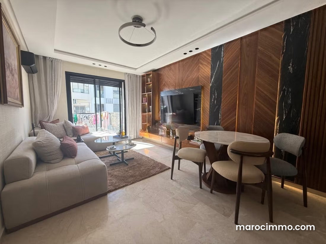 Appartement 3 pièces orienté sud à Franceville Casablanca — Casablanca